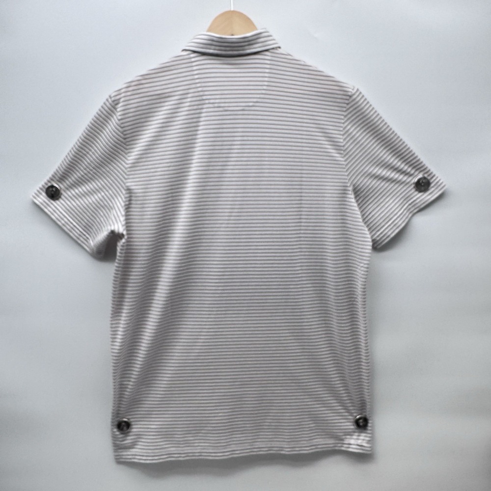 Ralph Lauren RLX Golf Striped Shirt Mens Large True Stay Collar NEW Reg $98.50 - Picture 3 of 10